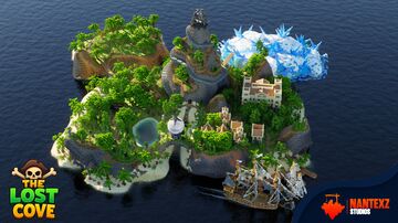 🌴The Lost Cove | NantexzStudios Minecraft Map & Project