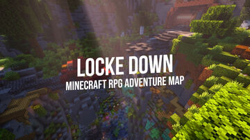 "Locke Down" RPG Adventure Map | Puzzles, Parkour, Survival | 1.21.6+ Minecraft Map & Project