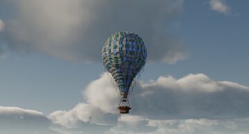 Hot Air Balloon (Schematic) Minecraft Map & Project