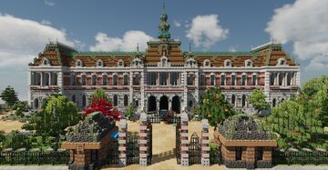 Tokyo Municipal Office (City Hall) Minecraft Map & Project