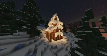 Winter House, free schem Minecraft Map & Project