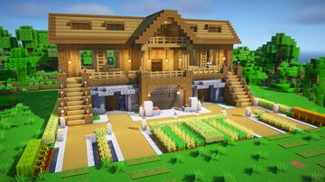 Ultimate Survival Base +Tutorial 🏡(76.3) Minecraft Map & Project