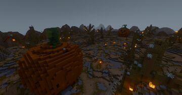 PvP Arena Halloween 1.21.1 Minecraft Map & Project
