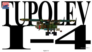 Tupolev I-4 Minecraft Map & Project