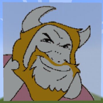 Asgore form Deltarune Minecraft Map & Project