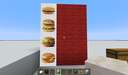 MacDonalds Burgers Map Art Survival Friendly Minecraft Map & Project