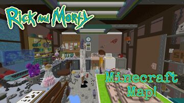 Rick and Morty Hide&Seek Map! | 1.21.4 Minecraft Map & Project
