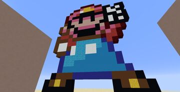 Mario animation player Minecraft Map & Project
