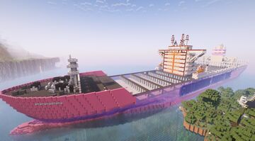 Guitarfreak twenty one containership Minecraft Map & Project