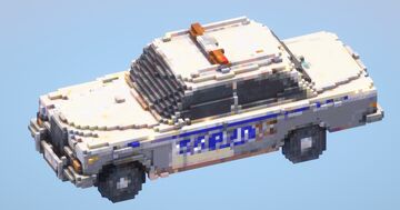 Policecar Minecraft Map & Project