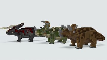Ceratopsian Build Pack (Jurassic Park/World) Minecraft Map & Project