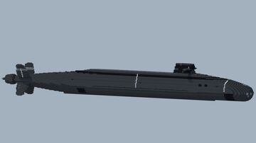 Nagato-class Submarine [Fictional] 1.5:1 Minecraft Map & Project