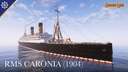 RMS Caronia (1904) | 1.5:1 Scale Minecraft Map & Project