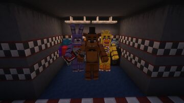 Five Nights at Freddy's 1 Minecraft Map & Project