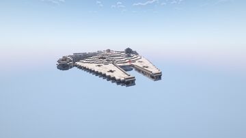 Millennium Falcon [Star Wars] Minecraft Map & Project