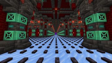 Nether Tunnel | Hub Design | Download Minecraft Map & Project