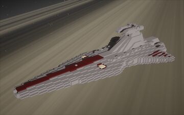 Venator-class Star Destroyer (1:10 scale) Minecraft Map & Project