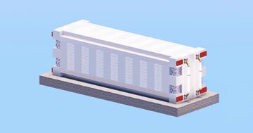 White Container Minecraft Map & Project