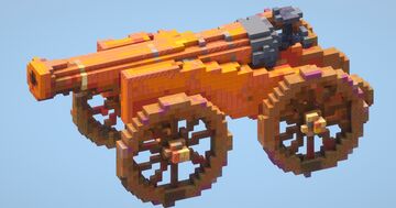 Medieval cannon Minecraft Map & Project