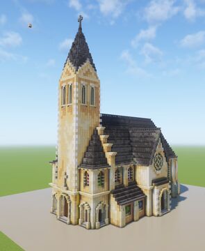 GLIMMERHALL CHURCH / FREE DOWNLOAD Minecraft Map & Project