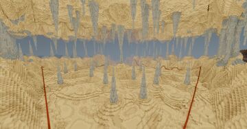PvP Arena SnowCave 1.21.1 Minecraft Map & Project
