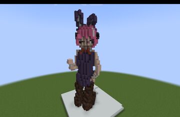 Astolfo Bunny Statue / Fate Apocrypha Minecraft Map & Project