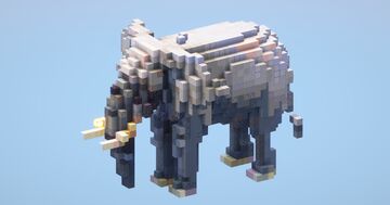 Elephant small Minecraft Map & Project