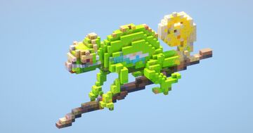 Chameleon small Minecraft Map & Project