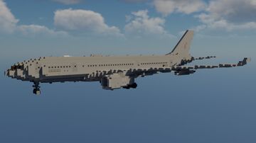 Airbus A330-MRTT | 1.5:1 Scale Minecraft Map & Project