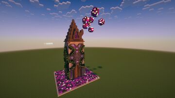 Wizard Tower (Medium)  Free Schematic by Heldorya Studio Minecraft Map & Project