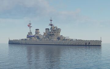 HMS King George V (Full interrior) Minecraft Map & Project