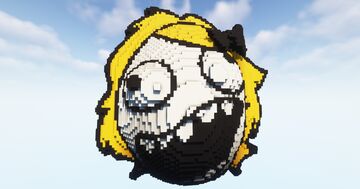 TROLL FACE GIRL 2 3D DOWNLOAD FREE Minecraft Map & Project