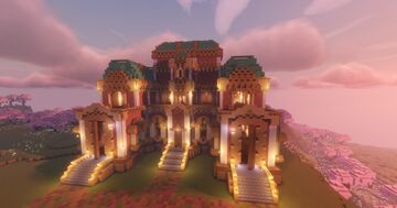 Большой Уютный Особняк/Big Cozy Mansion Minecraft Map & Project