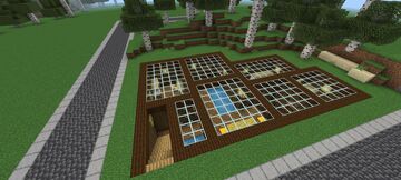 Wood underground house Minecraft Map & Project