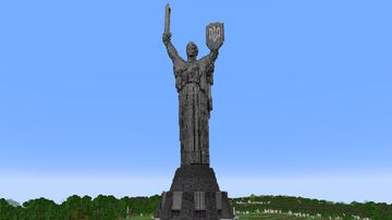 Батьківщина Мати | Motherland Monument (Kyiv) Minecraft Map & Project