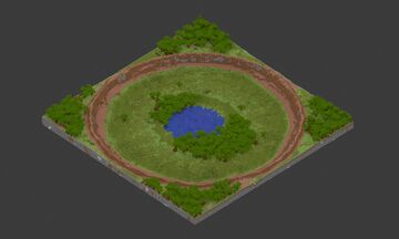 Custom Crater Map 500x500 Blocks Minecraft Map & Project