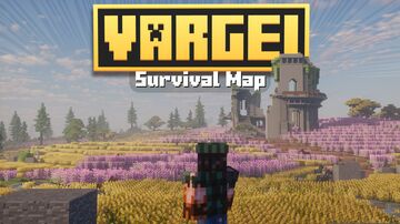 🌀 Vargei - 2K RPG Survival Map - [1.21+, Survival Friendly, Java & Bedrock Download, Custom Desert Pyramids & Villlages] Minecraft Map & Project