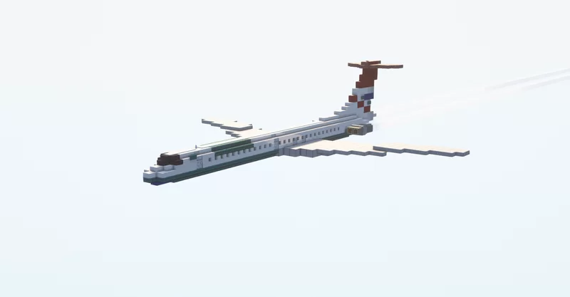 Vickers VC10 [1:1] Minecraft Map