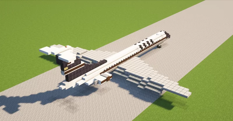 Vickers VC10 [1:1] Minecraft Map