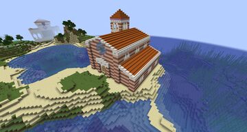 Age of Empires II South European Monastery (HD-Version) Minecraft Map & Project