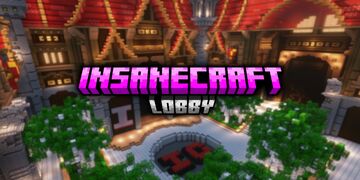 InsaneCraft - Lobby/Hub Map #7 Minecraft Map & Project