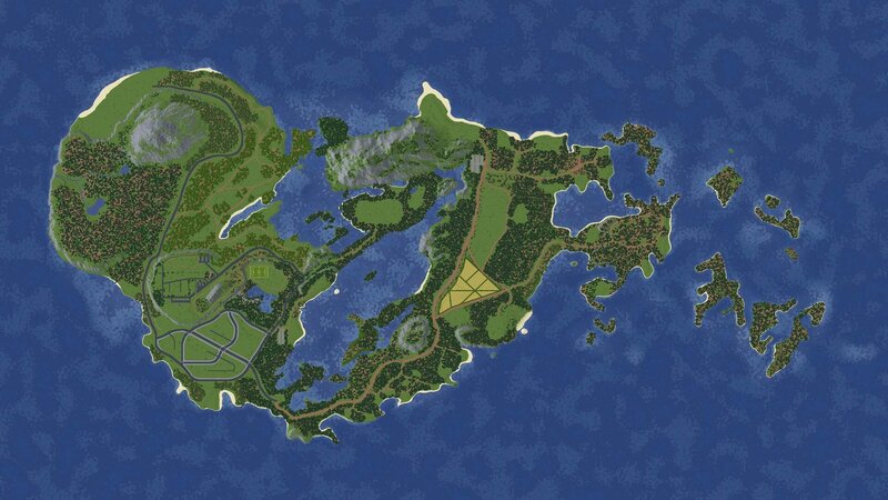 Malsten Island, Free Realistic Map (3.5k x 5.5k)