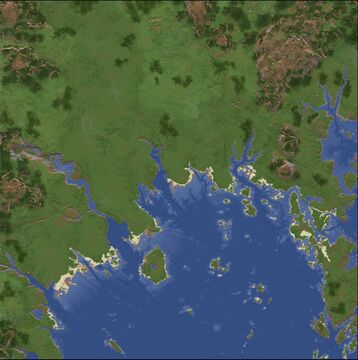 Custom map for City [12500x12500] 1.20.6+ Minecraft Map & Project