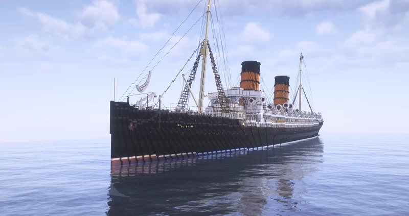 Project Craft Rms RMS Campania 3:1 scale Minecraft Map