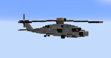 Sikorsky MH-60R Seahawk | 1.5:1 Scale Minecraft Map & Project