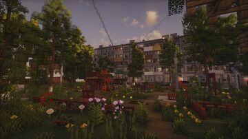 Summer yard Minecraft Map & Project