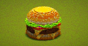 Big Hamburger Minecraft Map & Project