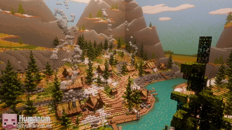 Viking village Minecraft Map