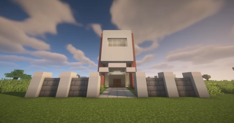 Big Modern House | Download | Interior Minecraft Map