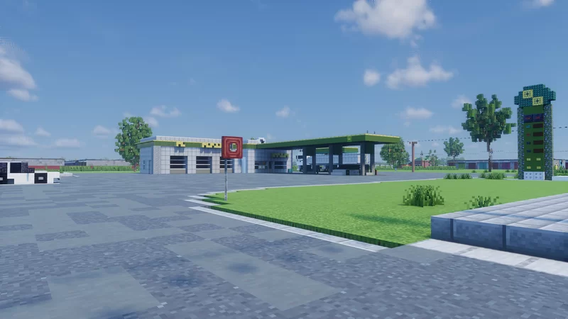Gas station